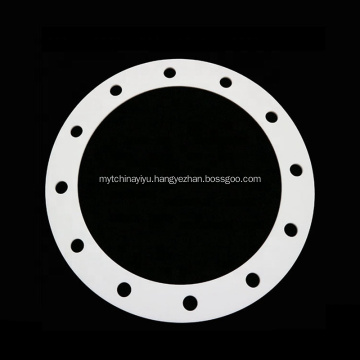 White sealing ring plastic ptfe flange gasket